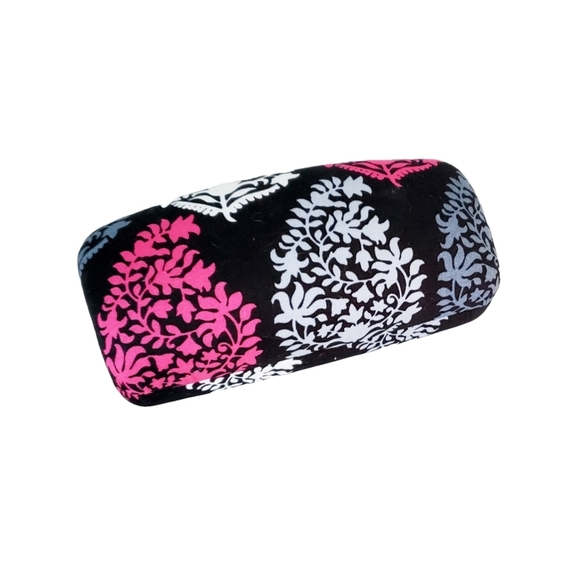 Vera Bradley Hard Shell Eye Glass Clam Shell Case Northern Lights Pattern NWOT - Picture 1 of 2